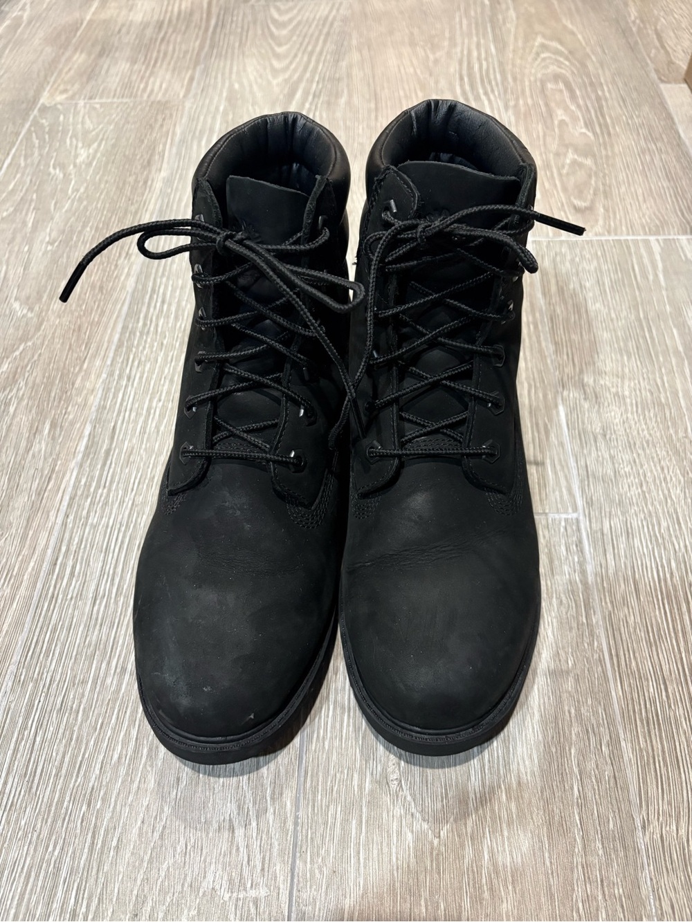 Timberland Black Women's Lace-Up Winter Boots